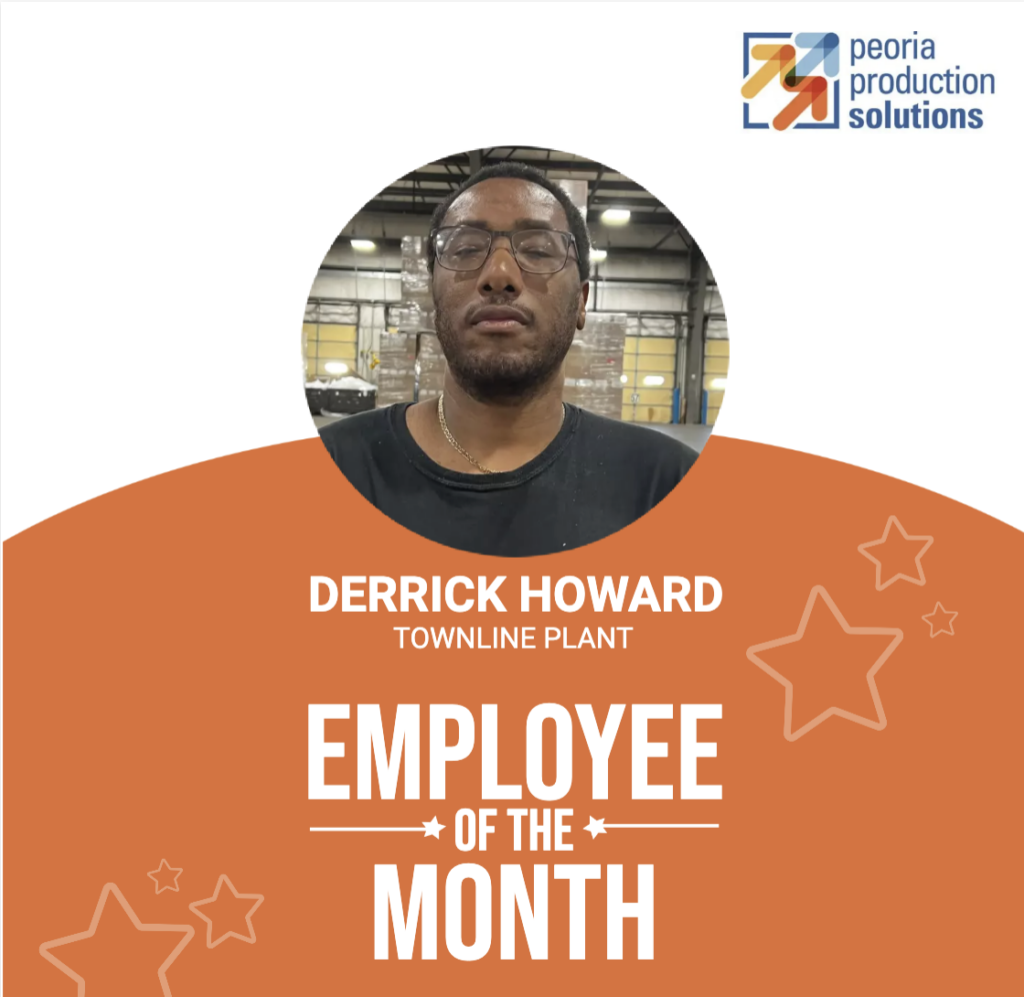 Derrick Howard is an Employee of the Month